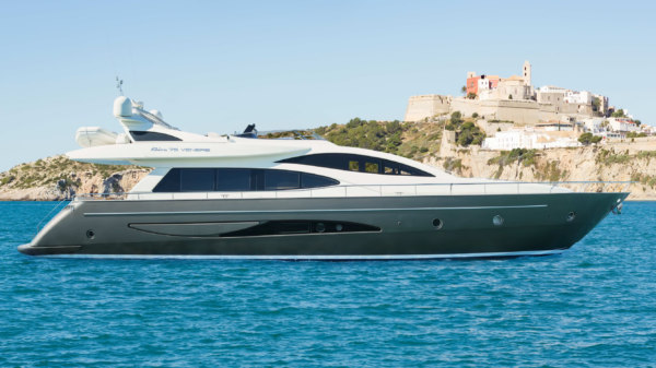 Riva Venere 75 yacht charter ibiza