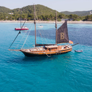 boat rent for event ibiza