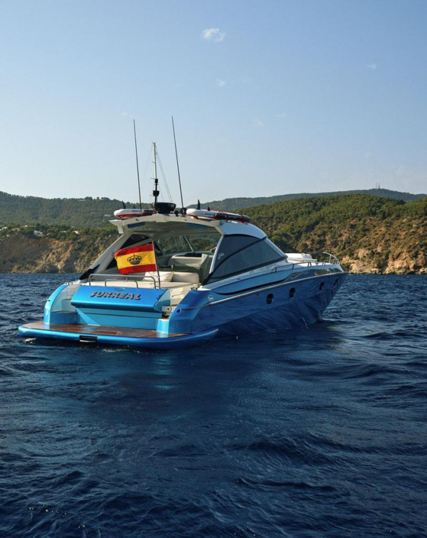 baia 54 boat charter ibiza