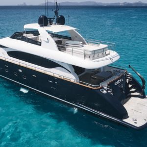 MAIORA 99 vip yacht rent ibiza