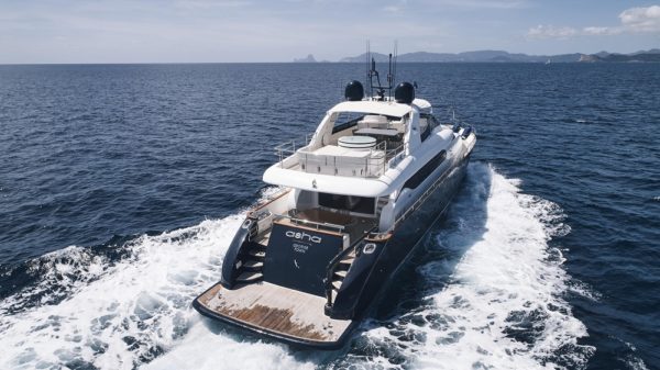 MAIORA 99 vip yacht rent ibiza