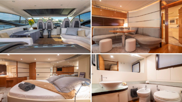 Pershing 62 yacht charter ibiza