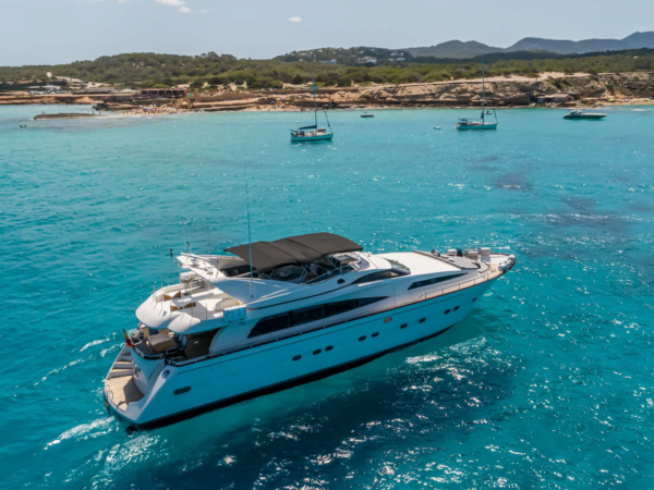 Astondoa 90 mega yacht rent ibiza