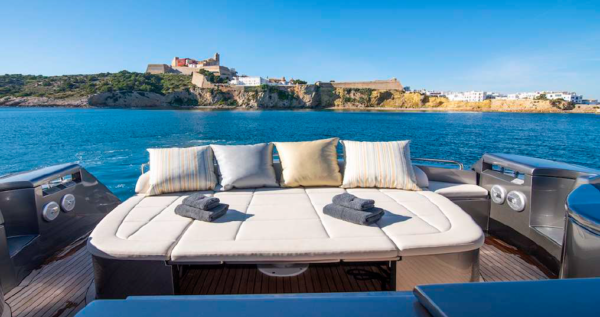 Pershing 62 yacht charter ibiza