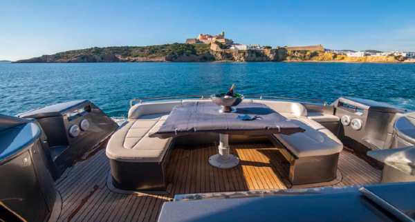 Pershing 62 yacht charter ibiza