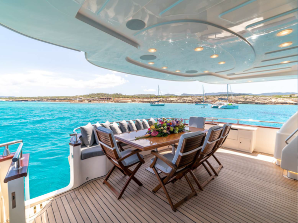 Astondoa 90 mega yacht rent ibiza